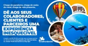 A Melhor Época do Ano Está Chegando: Presente de Natal com Experiências Incríveis